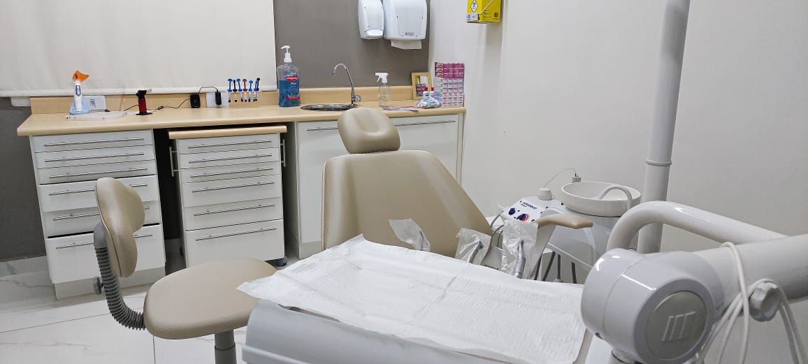 Foto da sala de atendimento da Invictta